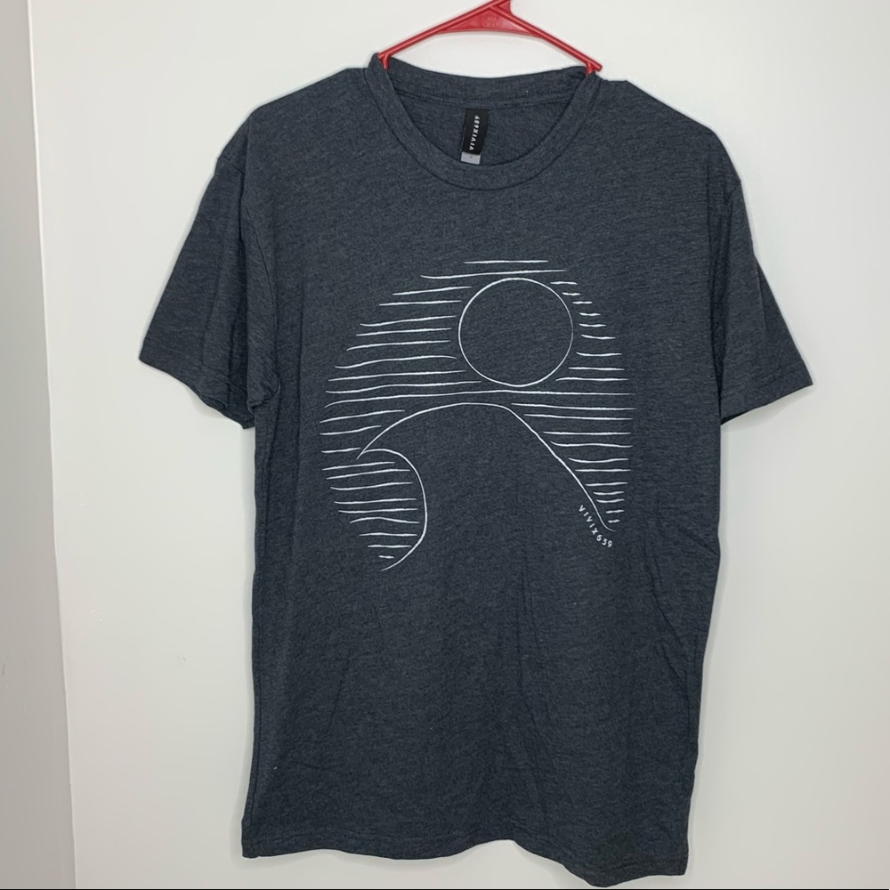 Men’s premium tee shirt- Van Nough pigment dyed